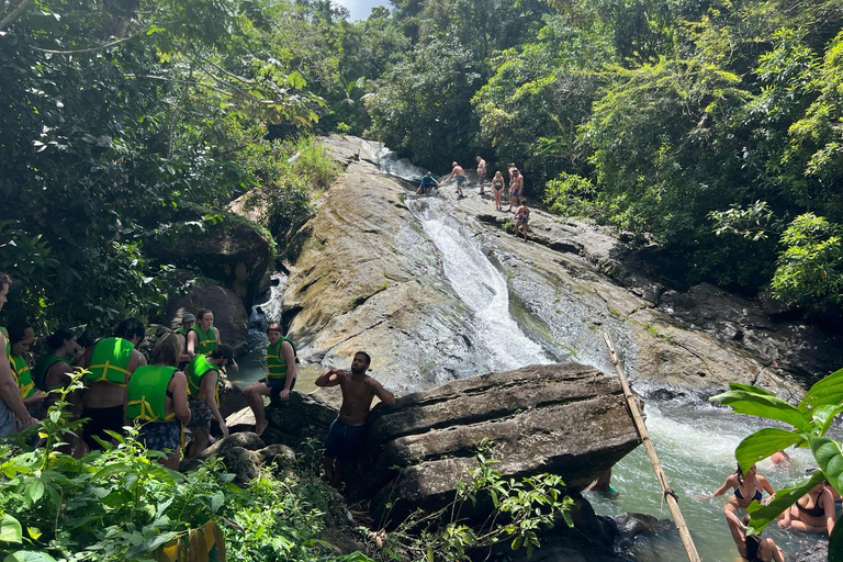 El Yunque Rainforest; Waterslides, Beach, Dine and Shop Tour El Yunque Rainforest Waterslides and Beach Tour