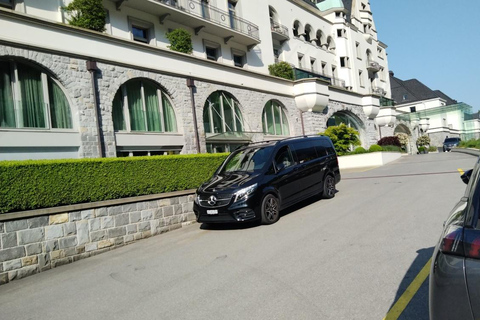 Privat grupptransfer Interlaken - Zürich flygplats