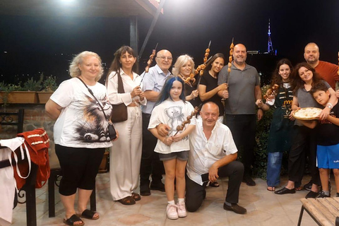 Tbilisi: Georgian Cooking Class in Family with Dinner & Wine
