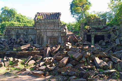 Siem Reap: Wycieczka grupowa do Banteay Srei, Beng Mealea i Rolous