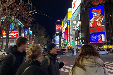 Sapporo Private Night Walk: Susukino & City Lights