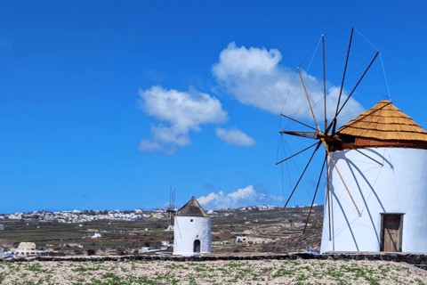 Santorini: 5-stündige Feinschmecker- und Getränketour mit lokalem Guide