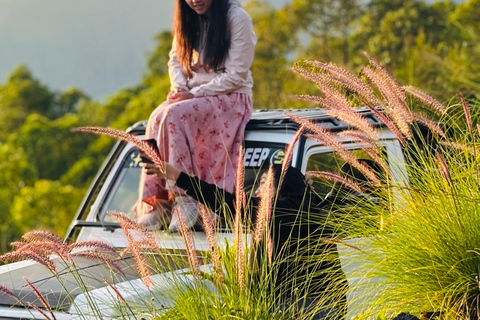 Bali: Sunrise Tour by 4WD Jeep and Instagramable Cafe Enttrance Tickets to The Janu Natural Hot Spring