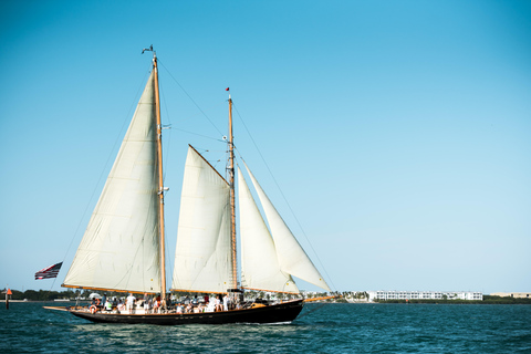 Key West: Classic Schooner Sail With Boutique Wines Sunset sail