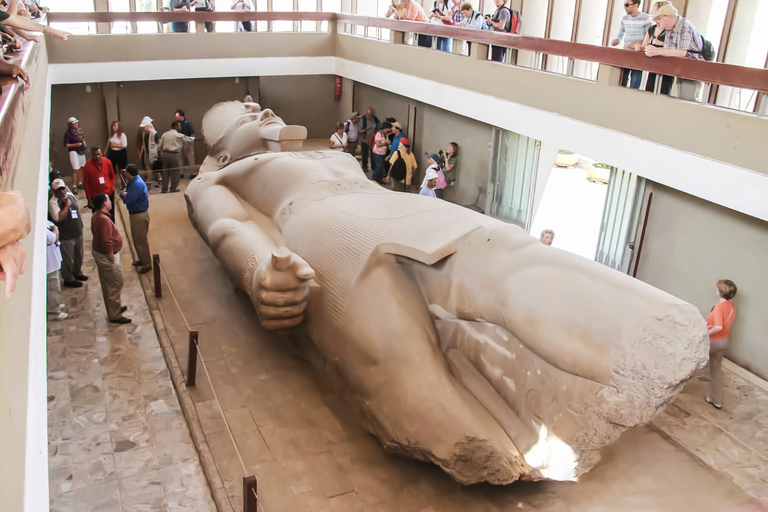 Pirámides de Guiza, Saqqara y Menfis: tour privado, almuerzo