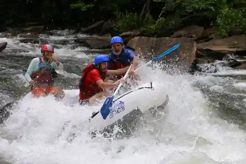 High Adventure Whitewater Rafting Trip