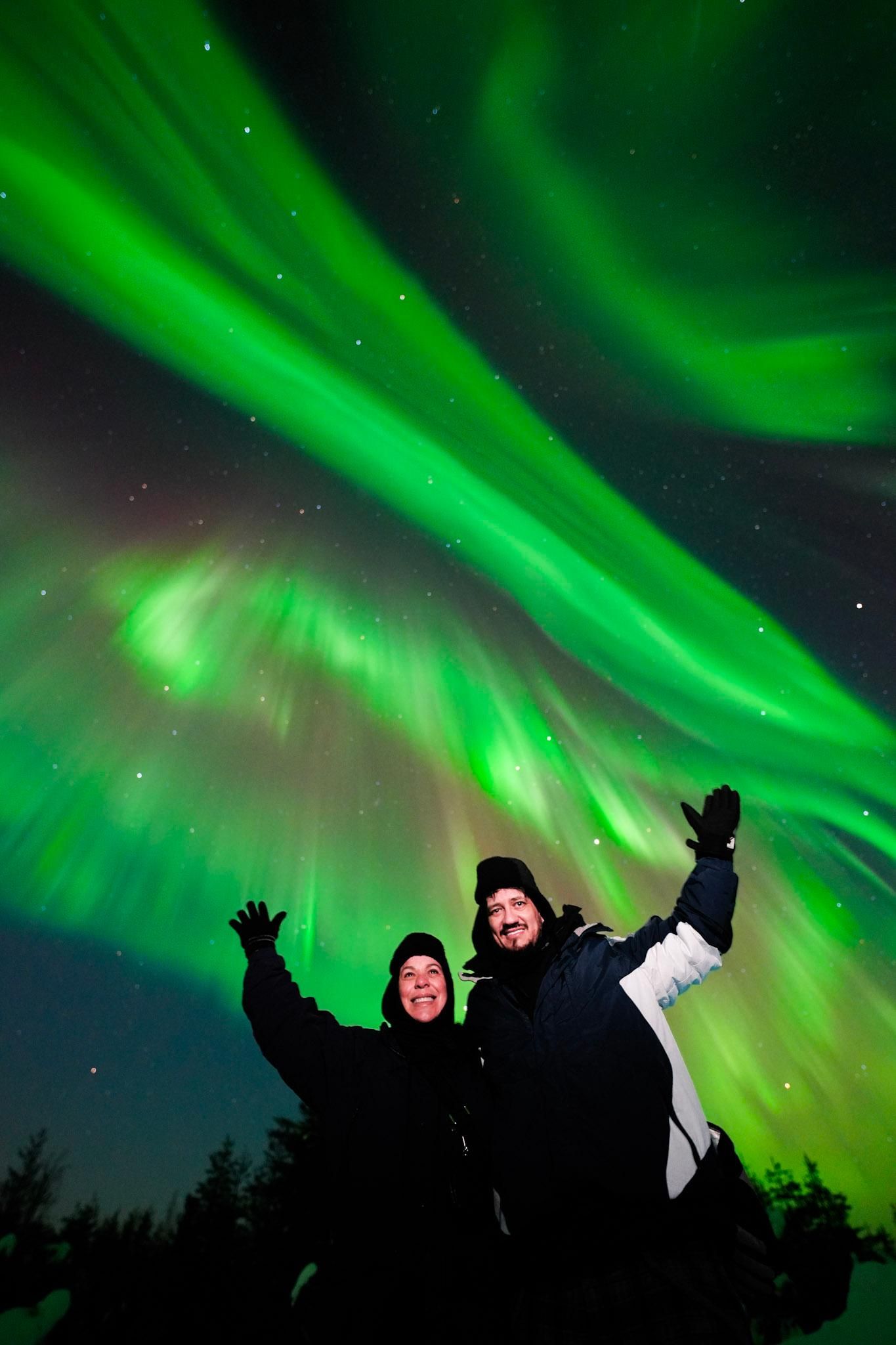 Rovaniemi: Garantierte Nordlichter-Tour – Fotos