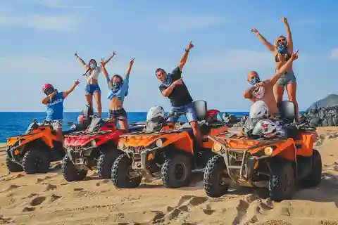 Migrino Beach & Desert ATV Tour in Cabo by Cactus Tours Park