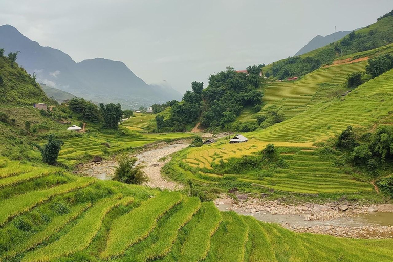 Sapa 2-Day Adventure from Hanoi: Trekking Villages &Fansipan Optional 4-stars Hotel & group tour