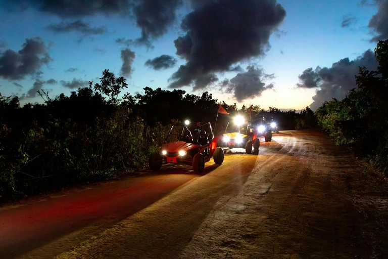 Punta Cana: Night Buggies, Cenote, Dominican Dinner, and Taino Party Punta Cana: Nighttime Buggies, Cenote, Dominican Dinner, and Taino Party