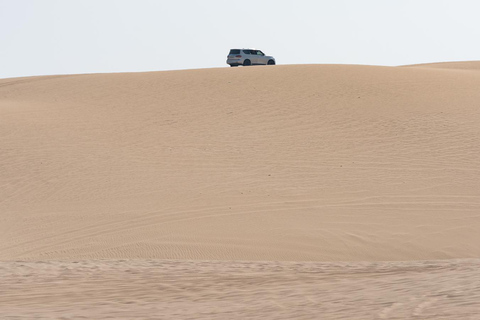 Doha Qatar: Flygplatsövernattning eller flygtransfer Ökensafari.