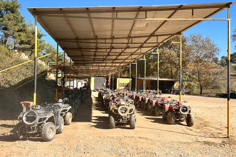 Alanya: Quad Safari Adventure with River Break Double Quad Rider Experience