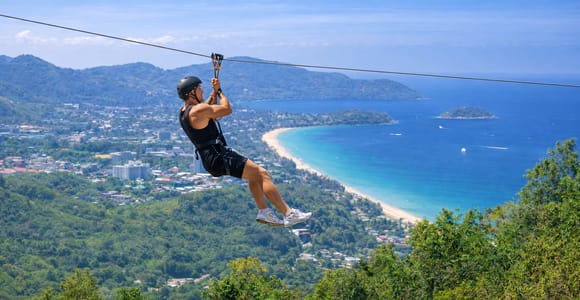 Phuket: Patong Mountain ATV, Zipline Adventure