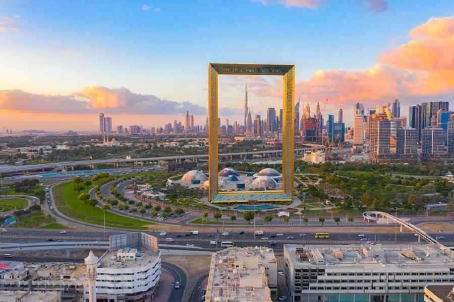 Dubai: Dubai Frame Entry Ticket mit Sky Deck Zugang. Foto: GetYourGuide