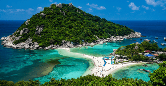 From Samui: Koh Tao and Nangyuan Snorkeling Speedboat Tour