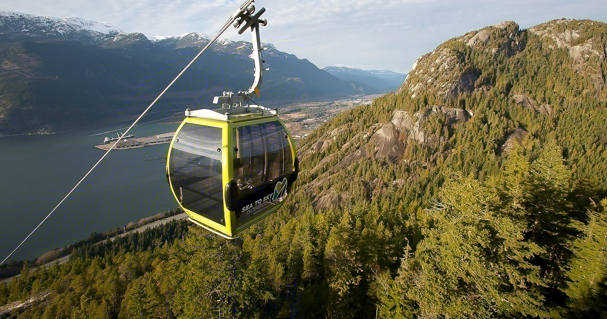 Vancouver tour 1 día Sea to Sky Gondola y Whistler GetYourGuide