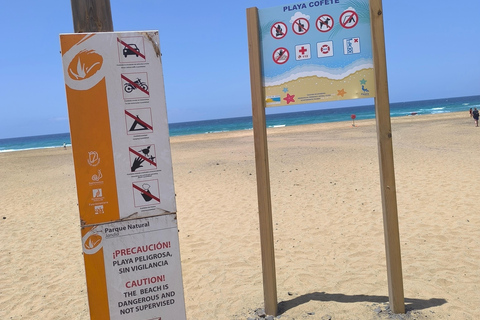 Safari jeepem w Punta Jandia / Plaża Cofete i latarnia morska