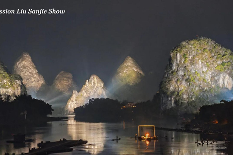 Guilin Romance Park Or Impression Sanjie Liu Hotel Transfer Yangshuo: Impression Liu Sanjie Show Hotel Pickup & Dropoff
