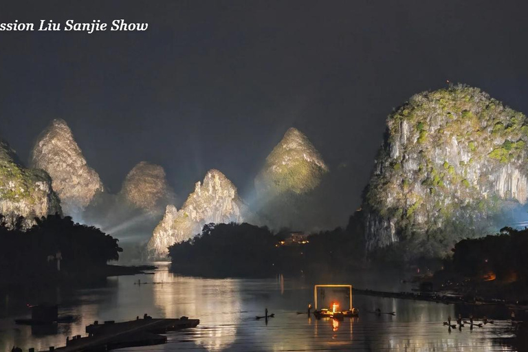 Guilin Romance Park Or Impression Sanjie Liu Hotel Transfer Yangshuo: Impression Liu Sanjie Show Hotel Pickup & Dropoff