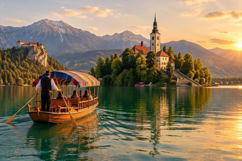 From Ljubljana: Lake Bled & Bled Castle Private Day Trip