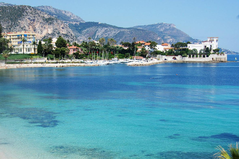 Excursion en bateau groupe mixte, baignade snorkeling Nice Villefranche