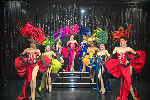 Calypso Cabaret en Asiatique: espectáculo de ladyboys en primera filaEspectáculo nocturno