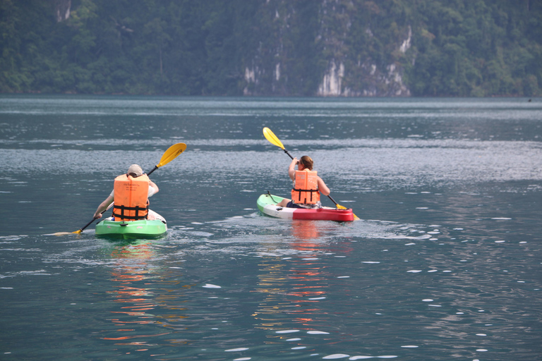 Khao Lak: Khao Sok Lake and River Bamboo Rafting Tour