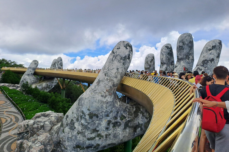 Golden Hand Bridge -Bana hills trip from Hoi An OR Da Nang