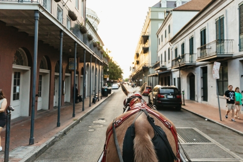 New Orleans: Kutschfahrt durch das French QuarterPrivate Tour: 1 - 4 Personen