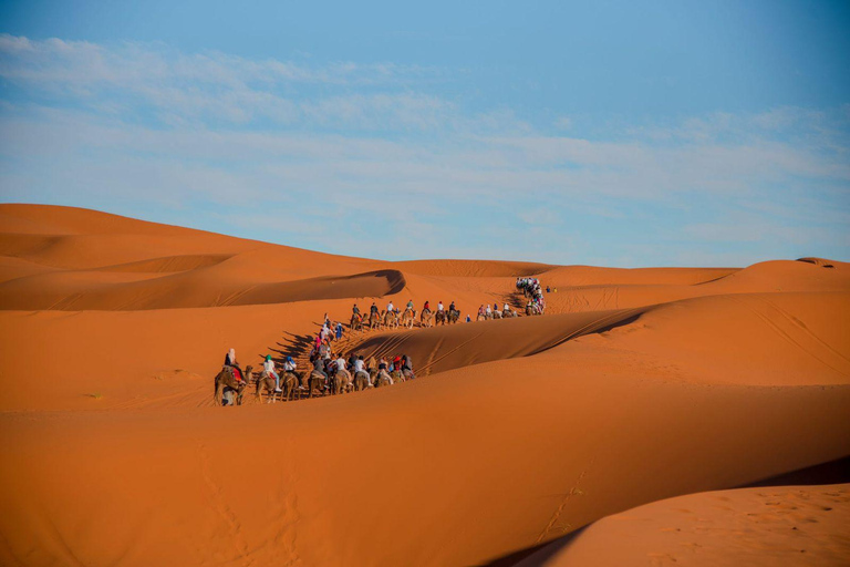 Marrakech: 3-Day Merzouga Desert Tour Camel & Sandboarding Deluxe Camp Tent (Recommended)
