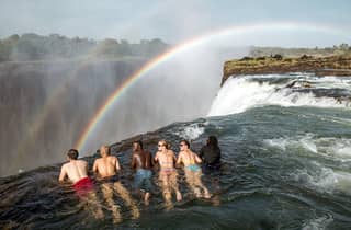 Von Victoria Falls aus: Livingstone Island Tour & Devils Pool