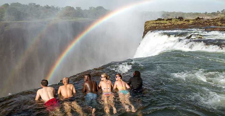 From Victoria Falls Livingstone Island Tour & Devils Pool GetYourGuide