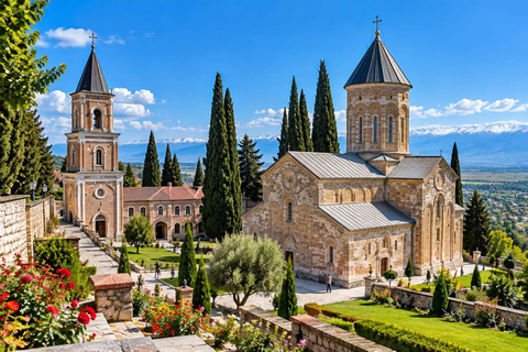 From Tbilisi: Kakheti Wine, Culture & Sighnaghi Group Tour