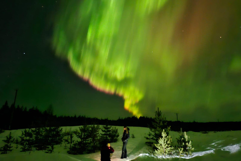 روفانييمي: مطاردة الشفق القطبي الشمالي مع خدمة التوصيل من الفندق