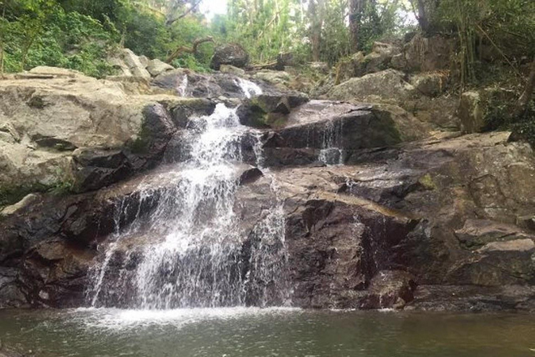 Vattenfallstur, djungelsafari, zipline med lergrop och varma källorEndast biljetter för inträde