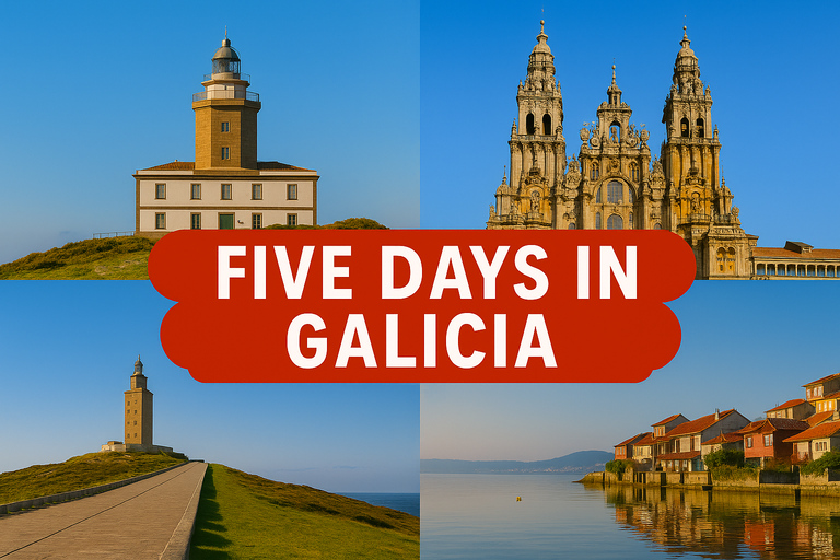 Depuis Saint-Jacques-de-Compostelle : Circuit de 5 jours en Galice5 JOURS EN GALICE