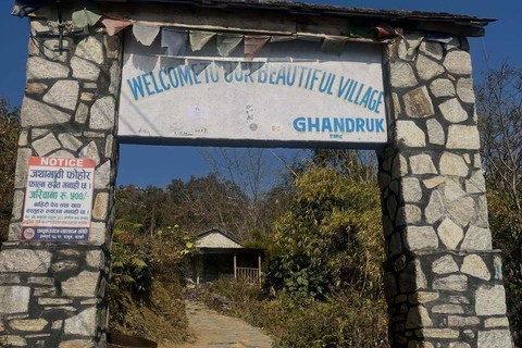 Pokhara: 2-Day Ghandruk Village Tour With Guide