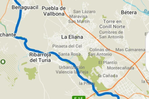 Active Bike Tour: River Turia Natural Park. Private Bike Tour 5 hours