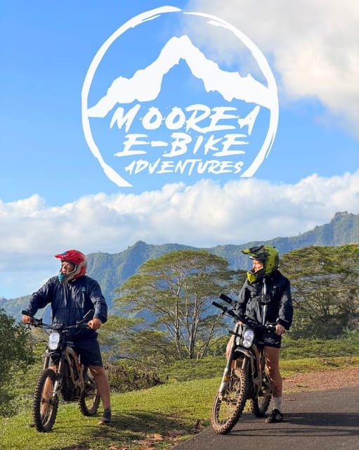 Moorea: excursion en moto électrique au coeur de l’île et dégustation