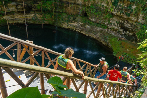 Chichen Itza: Besuche die Ruinen, die heilige Cenote und ValladolidKlassische Tour ab Cancun