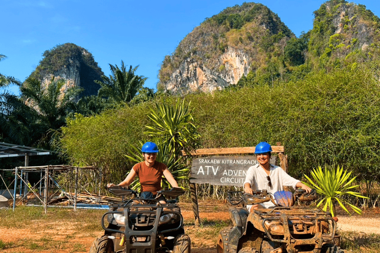 Krabi: Half-Day Blue Lagoon Kayaking at Klong Srakaew & ATV Half-Day Kayaking at Klong Srakaew with ATV