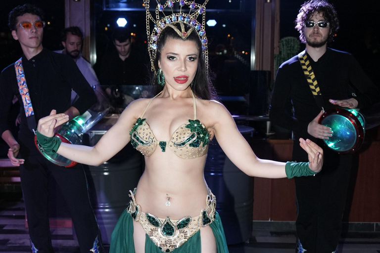 Istanbul:New Year's Eve Bosphorus Cruise with Dinner & Shows Window-Side Private Table For 2 w/hotel pickup and drop off