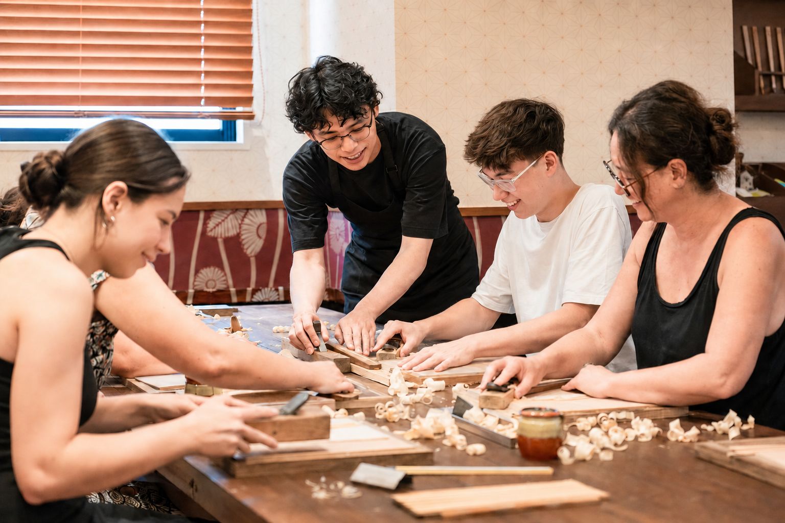 Essstäbchen-Workshop in Asakusa, Tokio: Stellen Sie Ihr eigenes Paar her