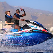Tenerife : visite guidée en jet-ski avec service photo en option