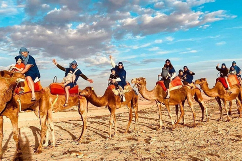 Marrakech: Agafay Desert Quad, Camel Ride & Dinner Fire Show
