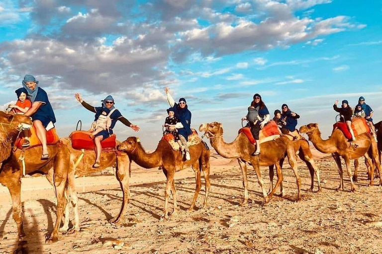 Marrakech: Agafay Desert Quad, Camel Ride & Dinner Fire Show