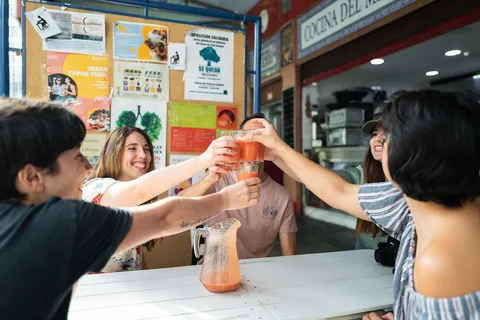 Seville: Traditional Plant-Based Tapas & Market Tour