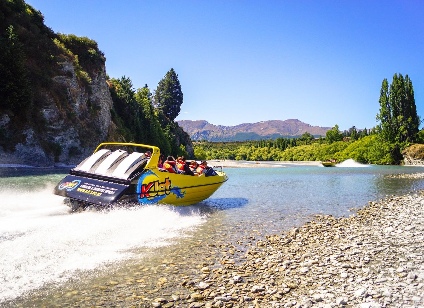 Queenstown: Shotover River og Kawarau River Jet Boat Ride
