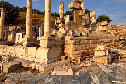 Depuis Istanbul : Visite privée d'Éphèse avec vols et transferts