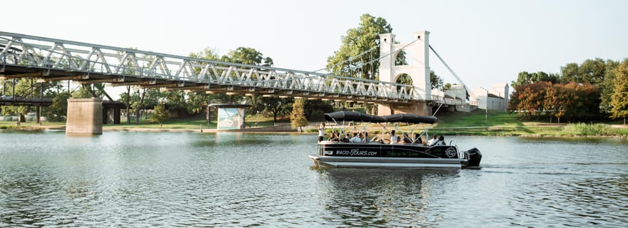 Waco : croisière sur la rivière au coucher du soleil avec dessert